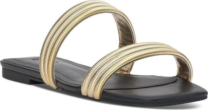 I.n.c. International Concepts Women's Panima Two-Band Flat Sandals, Exclusively at Macy's