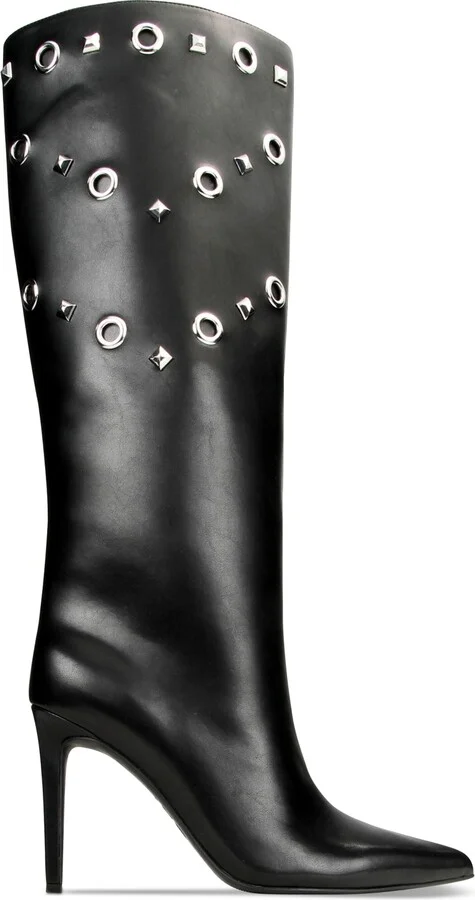I.n.c. International Concepts Women's Saiqa Grommet Knee High Boots, Created for Macy's - Image 3