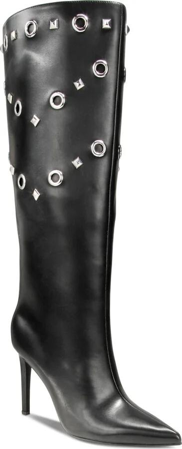 I.n.c. International Concepts Women's Saiqa Grommet Knee High Boots, Created for Macy's