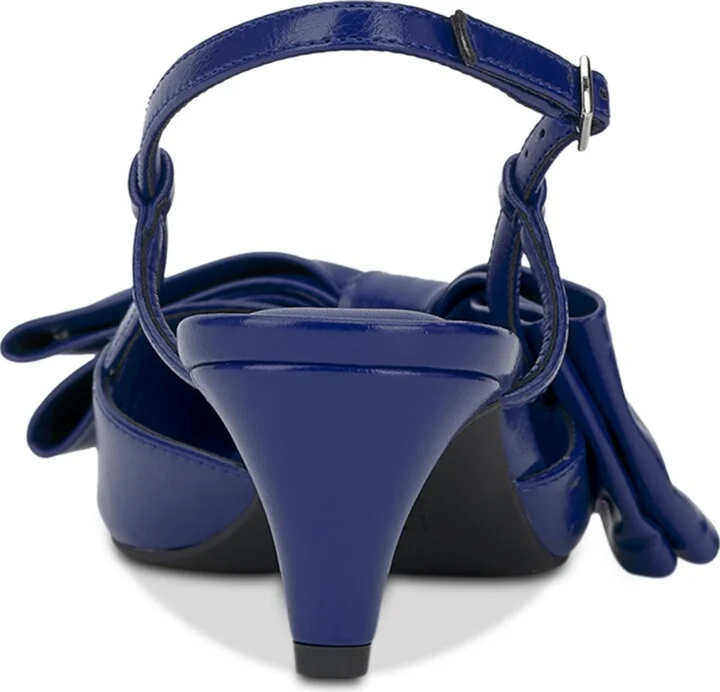 I.n.c. International Concepts Women's Winnet Bow Slingback Pumps, Exclusively at Macy's - Image 3