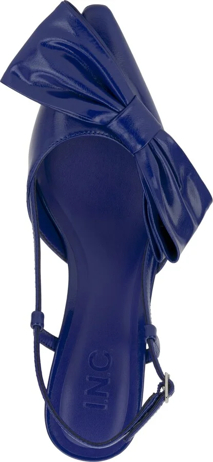 I.n.c. International Concepts Women's Winnet Bow Slingback Pumps, Exclusively at Macy's - Image 4