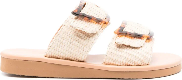 Iaso straw sandals