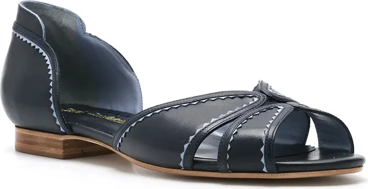 Iberica leather flat sandals - Image 2