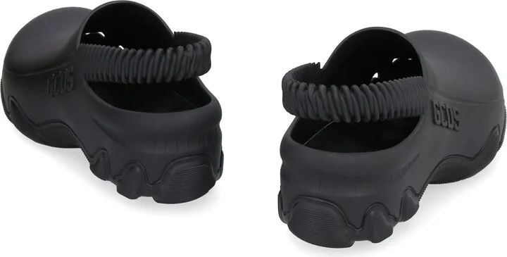 Ibex Logo Detail Rubber Mules - Image 4