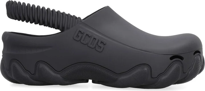 Ibex Logo Detail Rubber Mules
