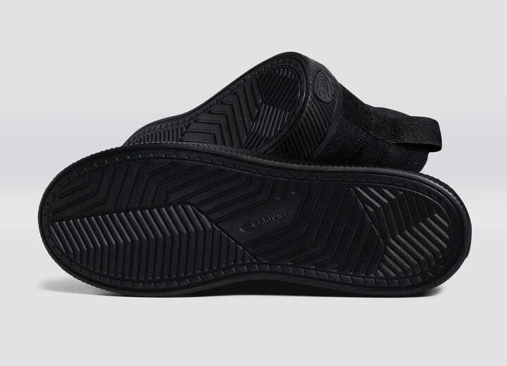 IBI High All Black Knit Sneaker Men - Image 5