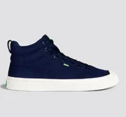 IBI High Navy Knit Sneaker Men - Image 9