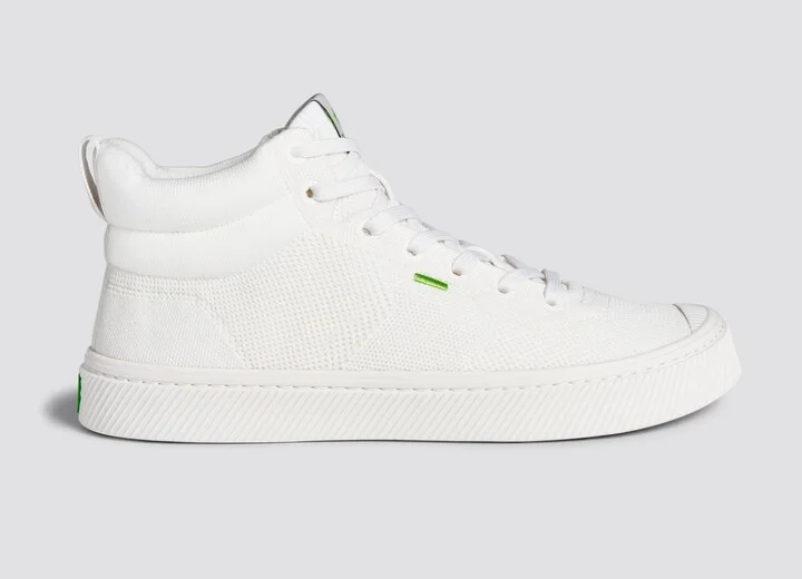 IBI High Off White Knit Sneaker Men - Image 3