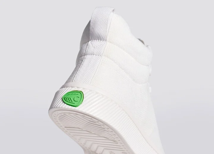 IBI High Off White Knit Sneaker Men - Image 6