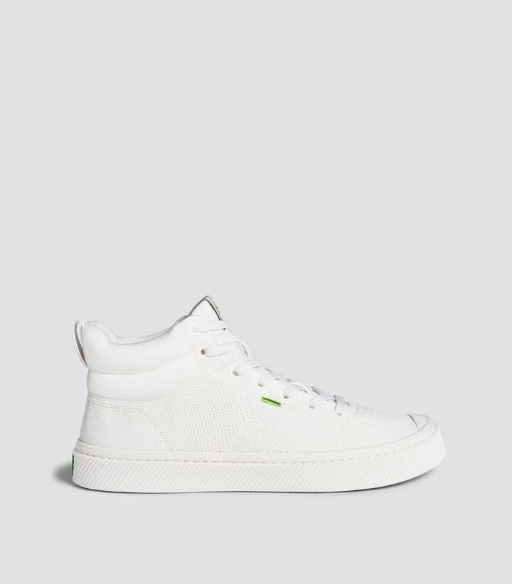 IBI High Off White Knit Sneaker Men
