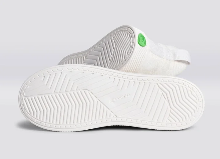 IBI High Off White Knit Sneaker Women - Image 5