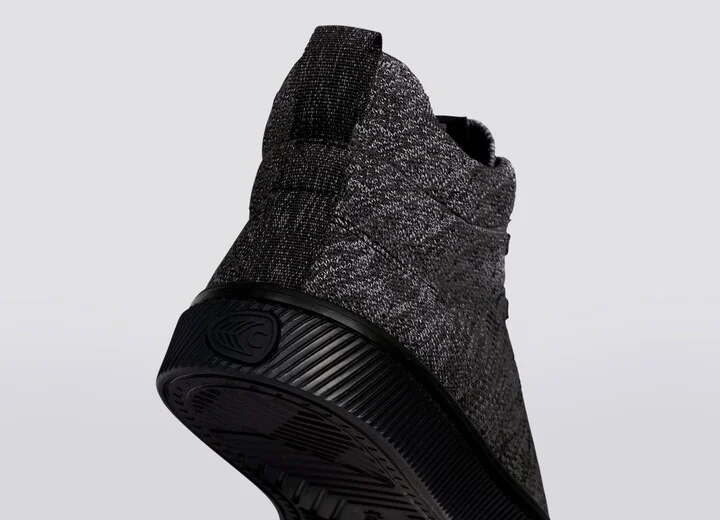 IBI High Stone Black Knit Sneaker Women - Image 6