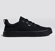 IBI Low All Black Knit Sneaker Men - Image 11