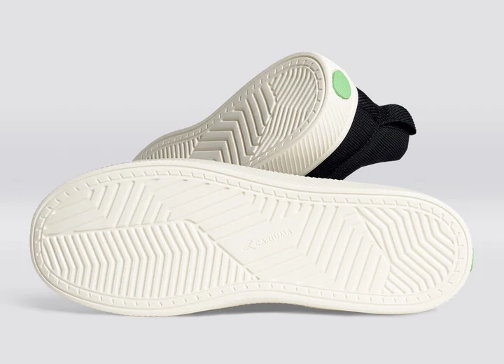 IBI Low Black Knit Sneaker Men - Image 6