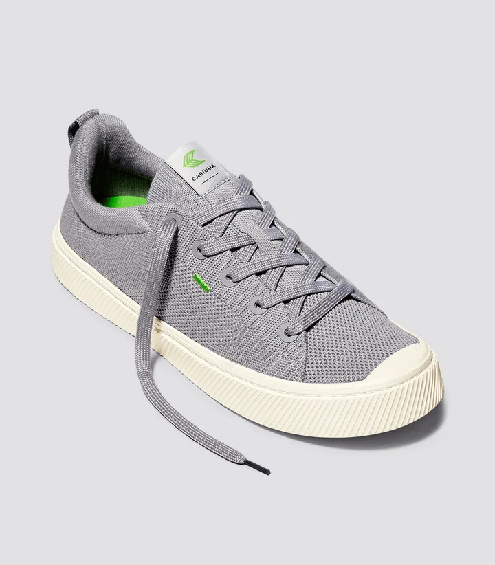 IBI Low Light Grey Knit Sneaker Men - Image 2