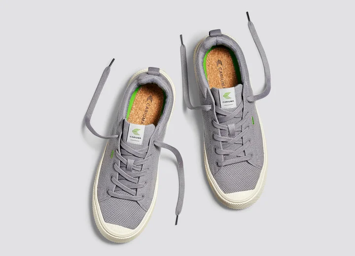 IBI Low Light Grey Knit Sneaker Men - Image 8