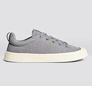 IBI Low Light Grey Knit Sneaker Men - Image 11