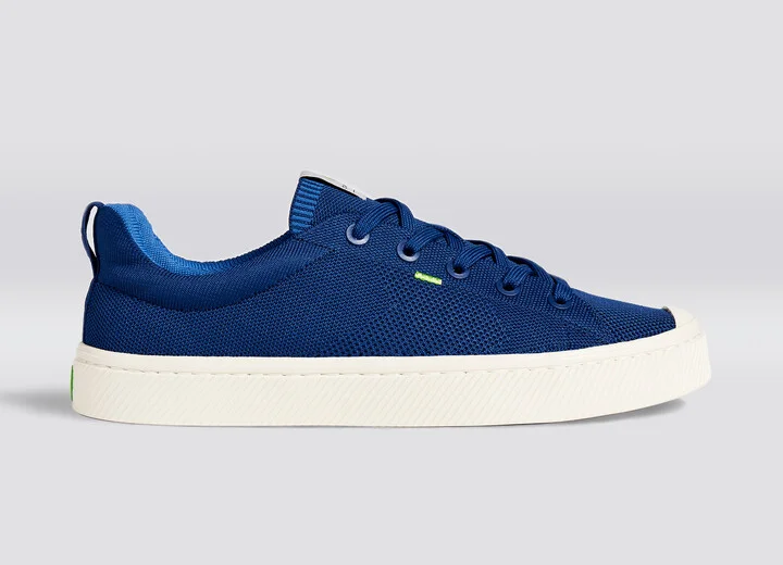 IBI Low Mineral Blue Knit Sneaker Men - Image 3