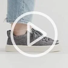 IBI Low Stone Light Grey Knit Sneaker Women - Image 10