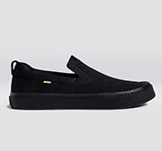 IBI SLIP-ON All Black Knit Sneaker Women - Image 9