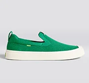 IBI SLIP-ON Green Knit Sneaker Men - Image 9