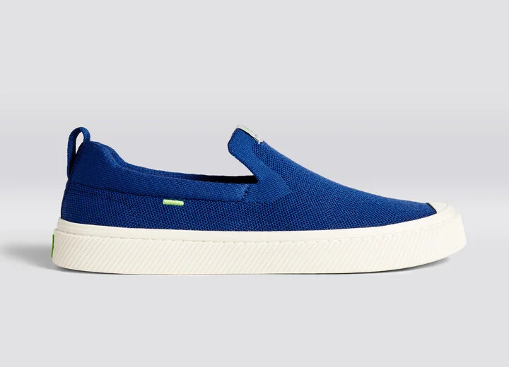 IBI SLIP-ON Mineral Blue Knit Sneaker Women - Image 3