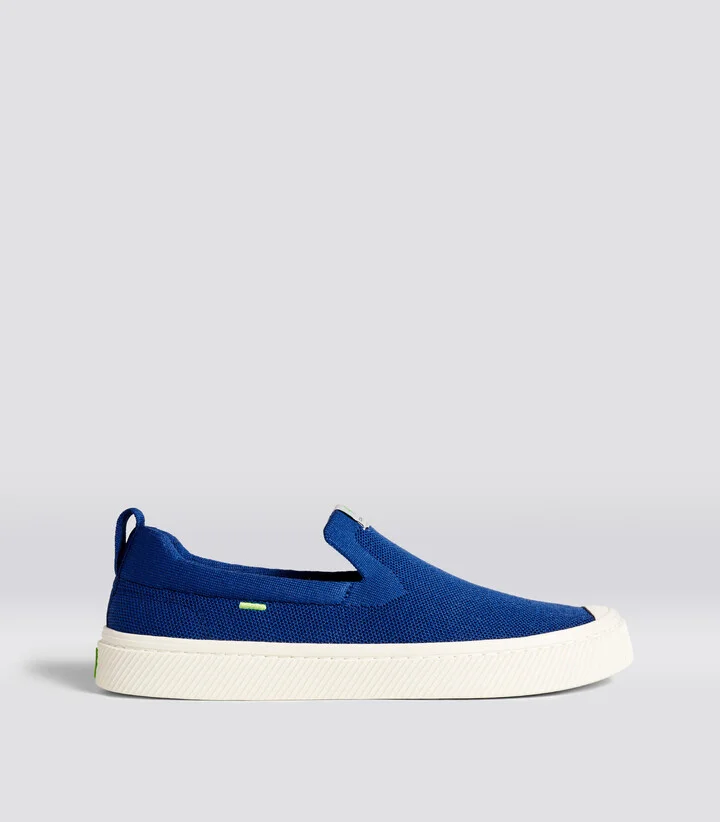 IBI SLIP-ON Mineral Blue Knit Sneaker Women