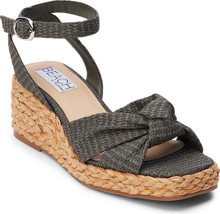 Ibiza Ankle Strap Platform Wedge Sandal