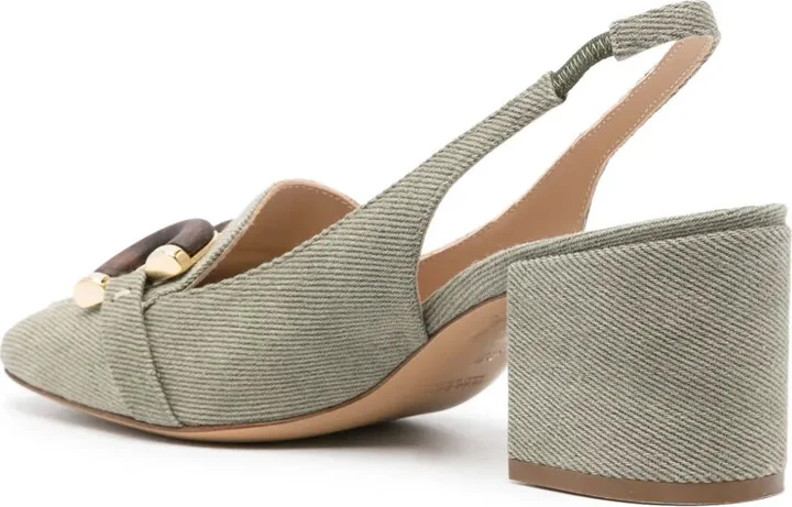 Ibiza denim slingback pumps - Image 3