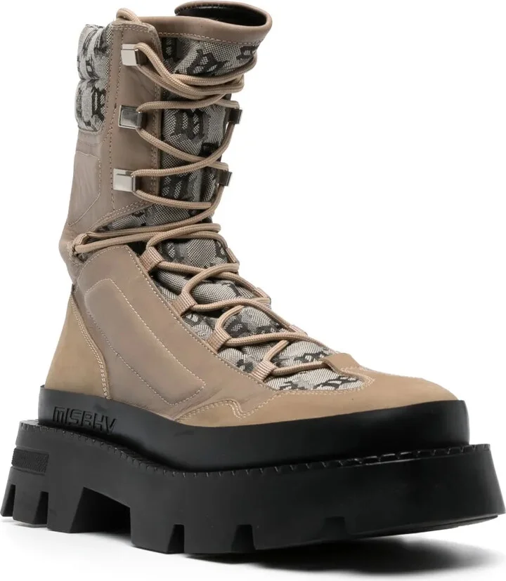 Ibiza jacquard-monogram boots - Image 2