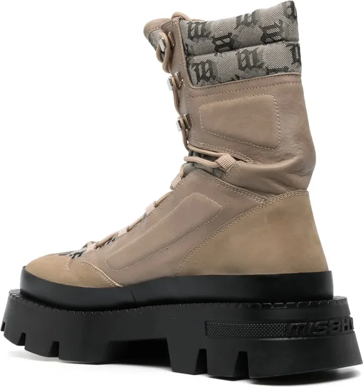 Ibiza jacquard-monogram boots - Image 3