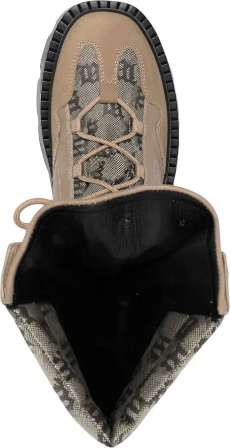 Ibiza jacquard-monogram boots - Image 4