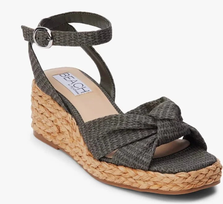 Ibiza Wedge In Black