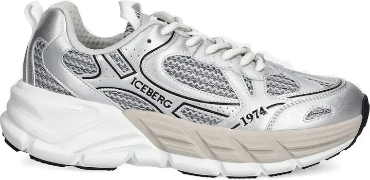 ICB One mesh-panelled sneakers