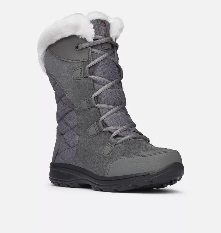 Ice Maiden II BL1581-051 Women's 10 Gray Waterproof Winter Boots GBNC388