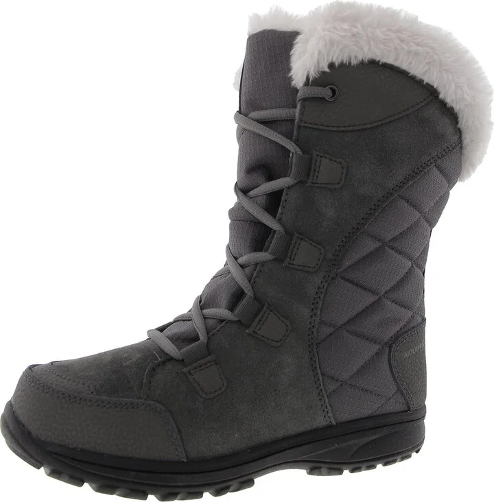 Ice Maiden II Womens Suede Waterproof Winter & Snow Boots