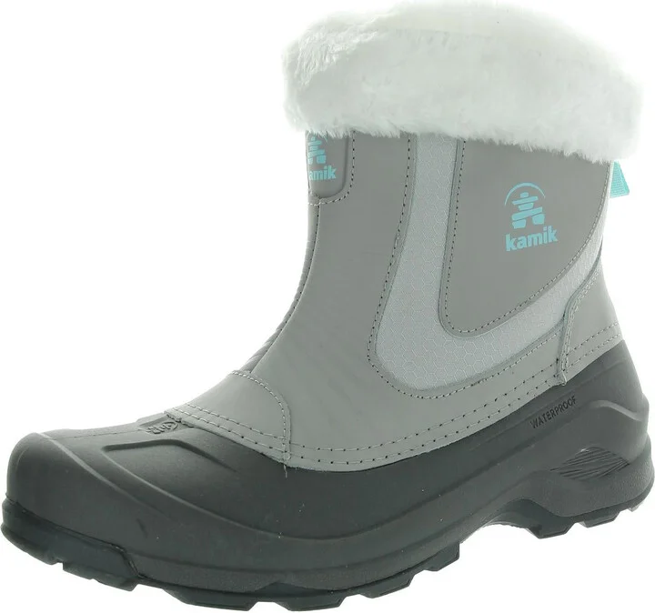 Iceland Zip Womens Zipper Faux Fur Winter & Snow Boots
