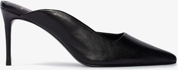 Icon 80 Leather Asymmetric Mules