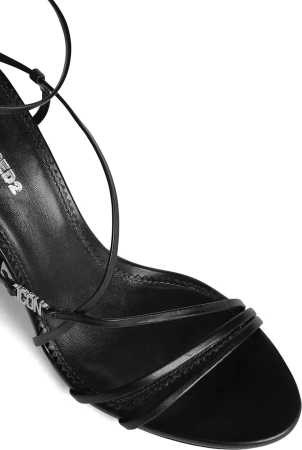 Icon Evening leather sandals - Image 4