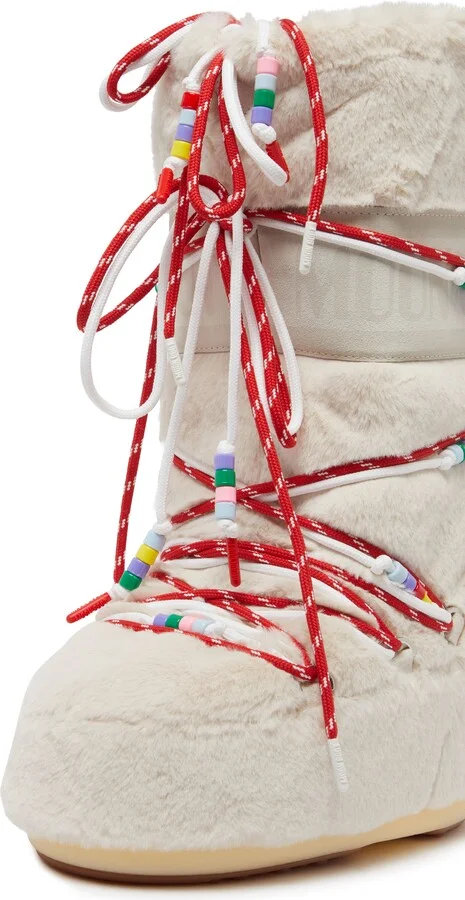 Icon faux fur beads boots - Image 5