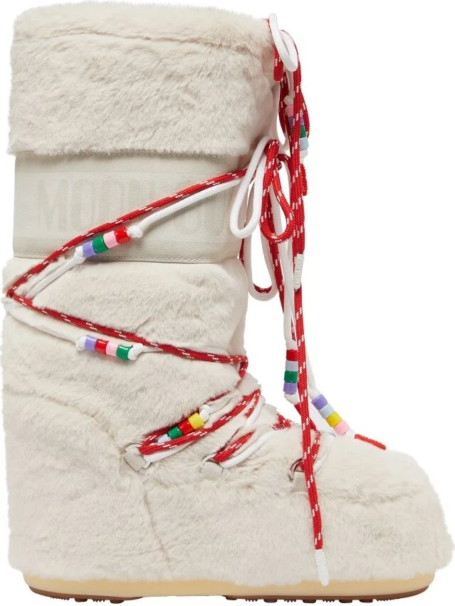 Icon faux fur beads boots - Image 8