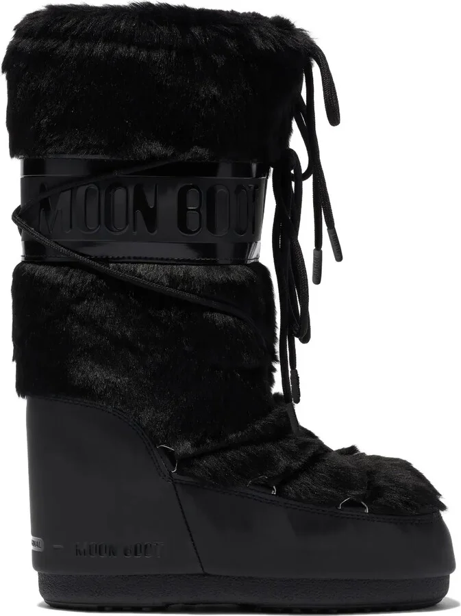 Icon faux-fur snow boots