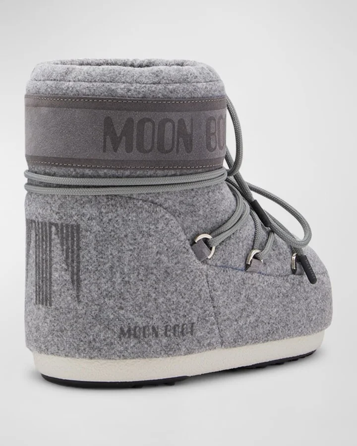 Icon Felt Ankle Snow Boots - Image 2
