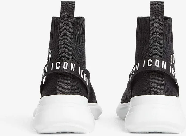 Icon Fly High-Top Stretch Knit Sneakers - Image 2
