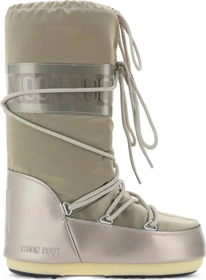 Icon Glance satin snow boots