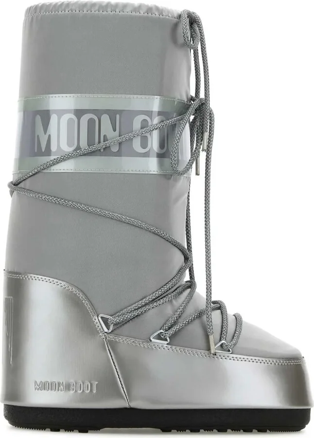 Icon Glance satin snow boots