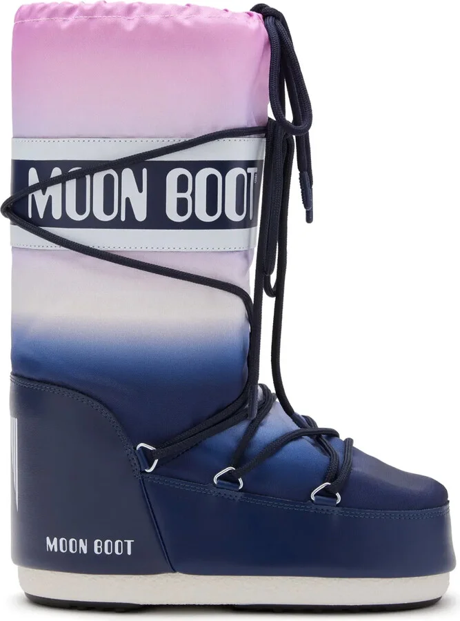 Icon gradient-effect boots