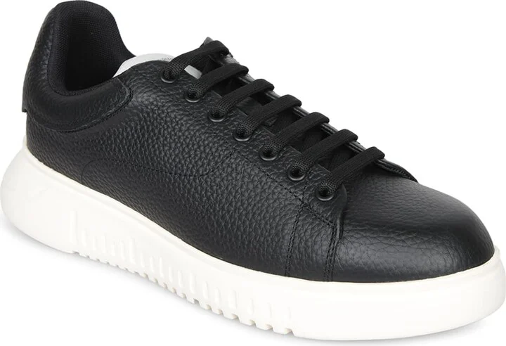Icon Grain Black Sneakers - Image 2