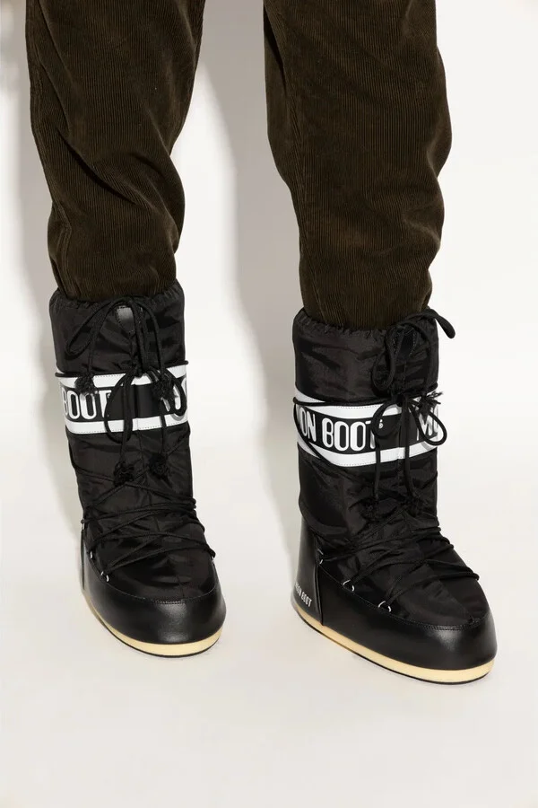 Icon logo-print boots - Image 2