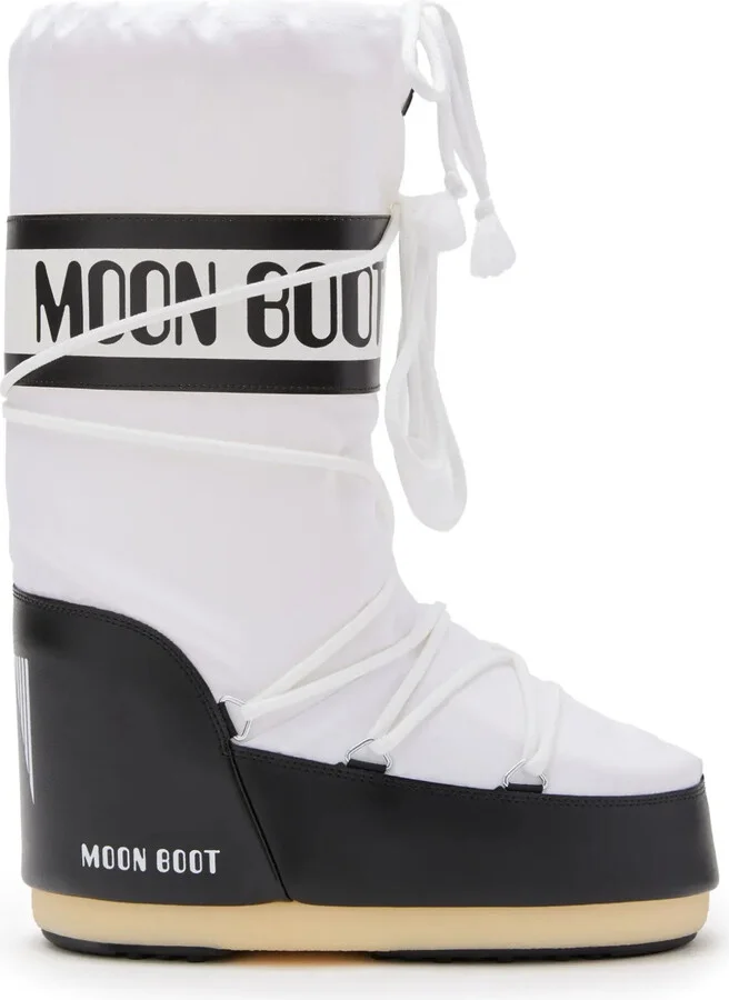 Icon logo-print boots